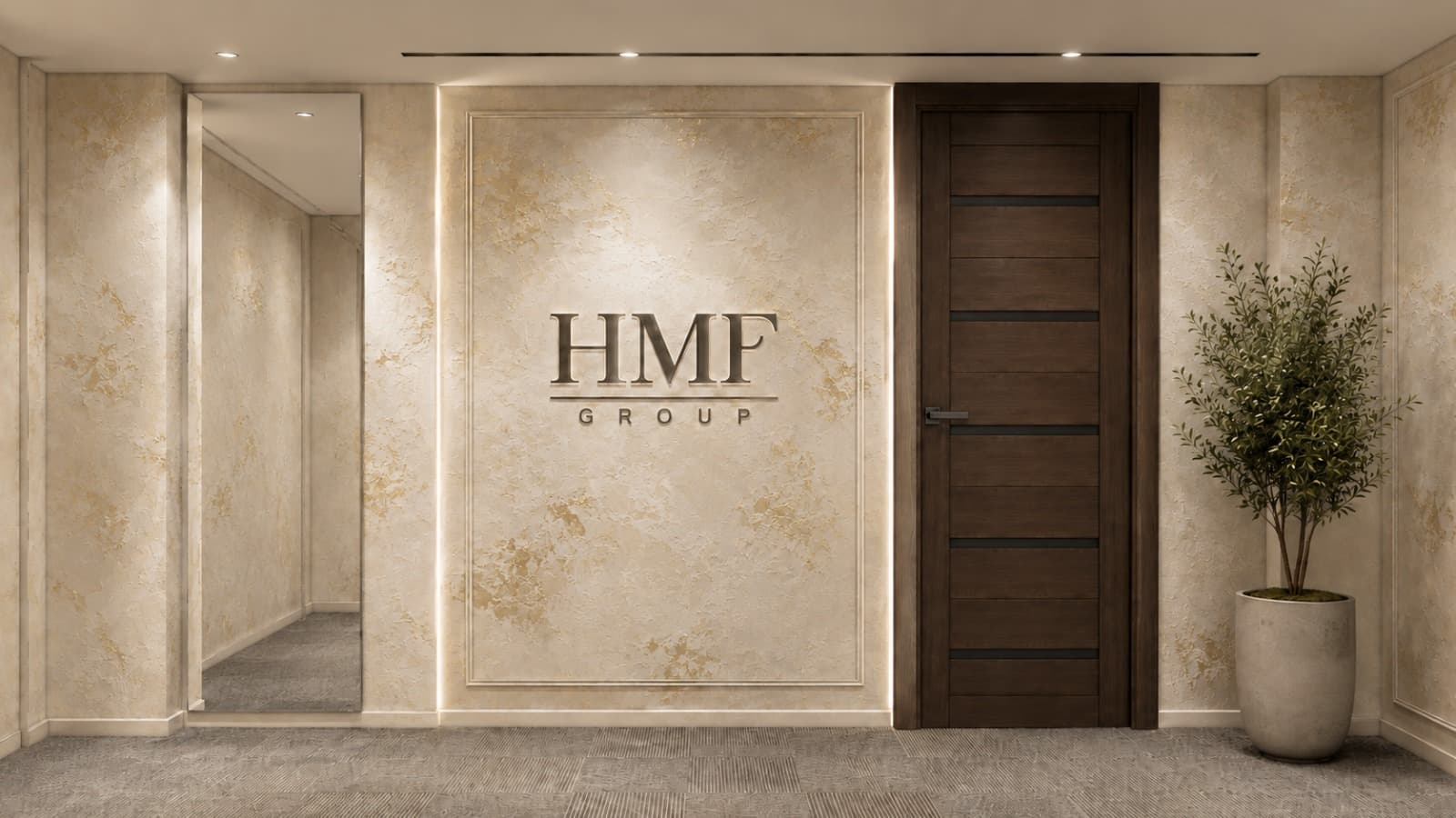 HMF Group Esenyurt ofis iç mimari tasarım görünümü 4.